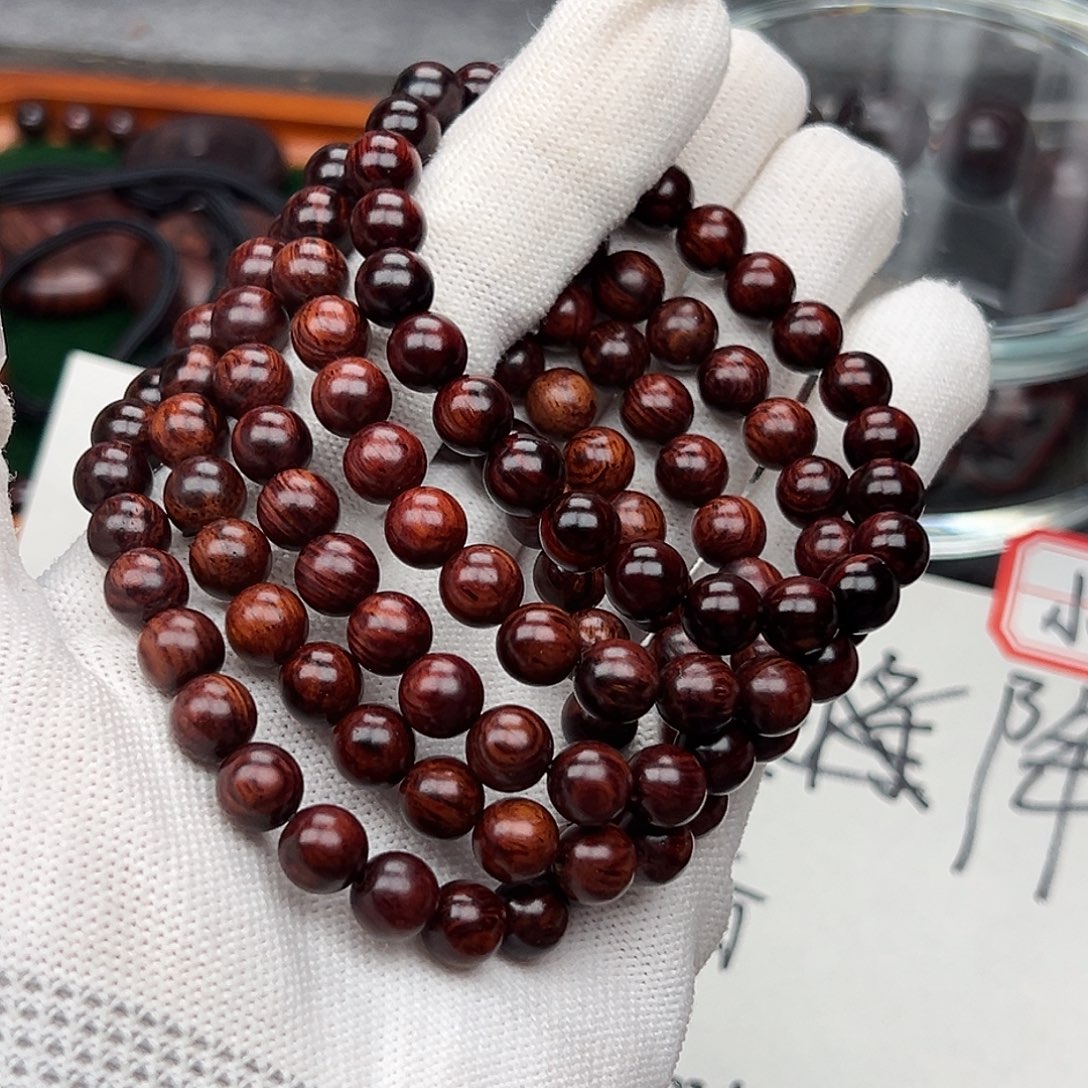 木0.8单圈海南红降黄油芝麻点