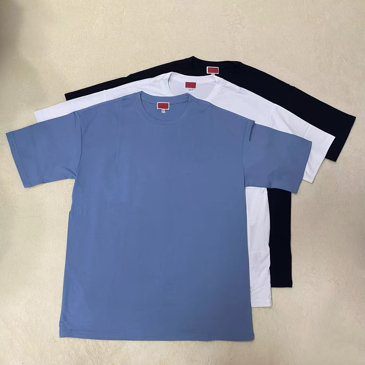 Sweet DD三色圆领绣标短袖T恤