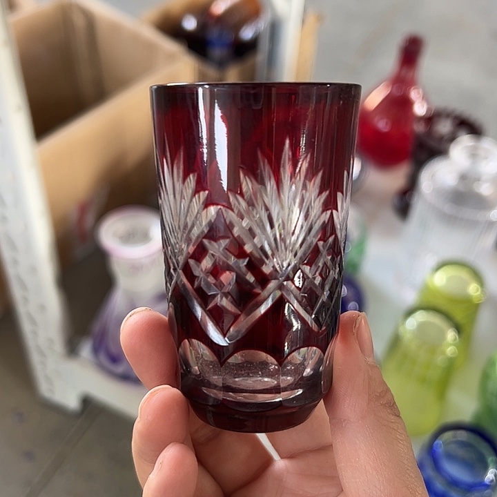 水晶玻璃手柄款微瑕一个