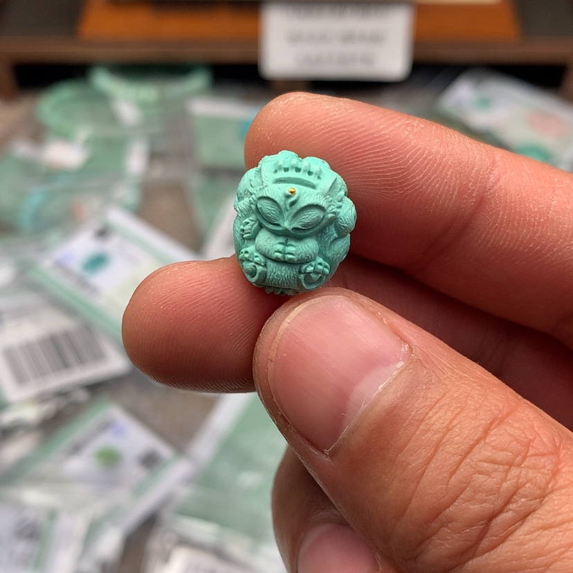 【闪购商品】未镶嵌绿松石颈饰15