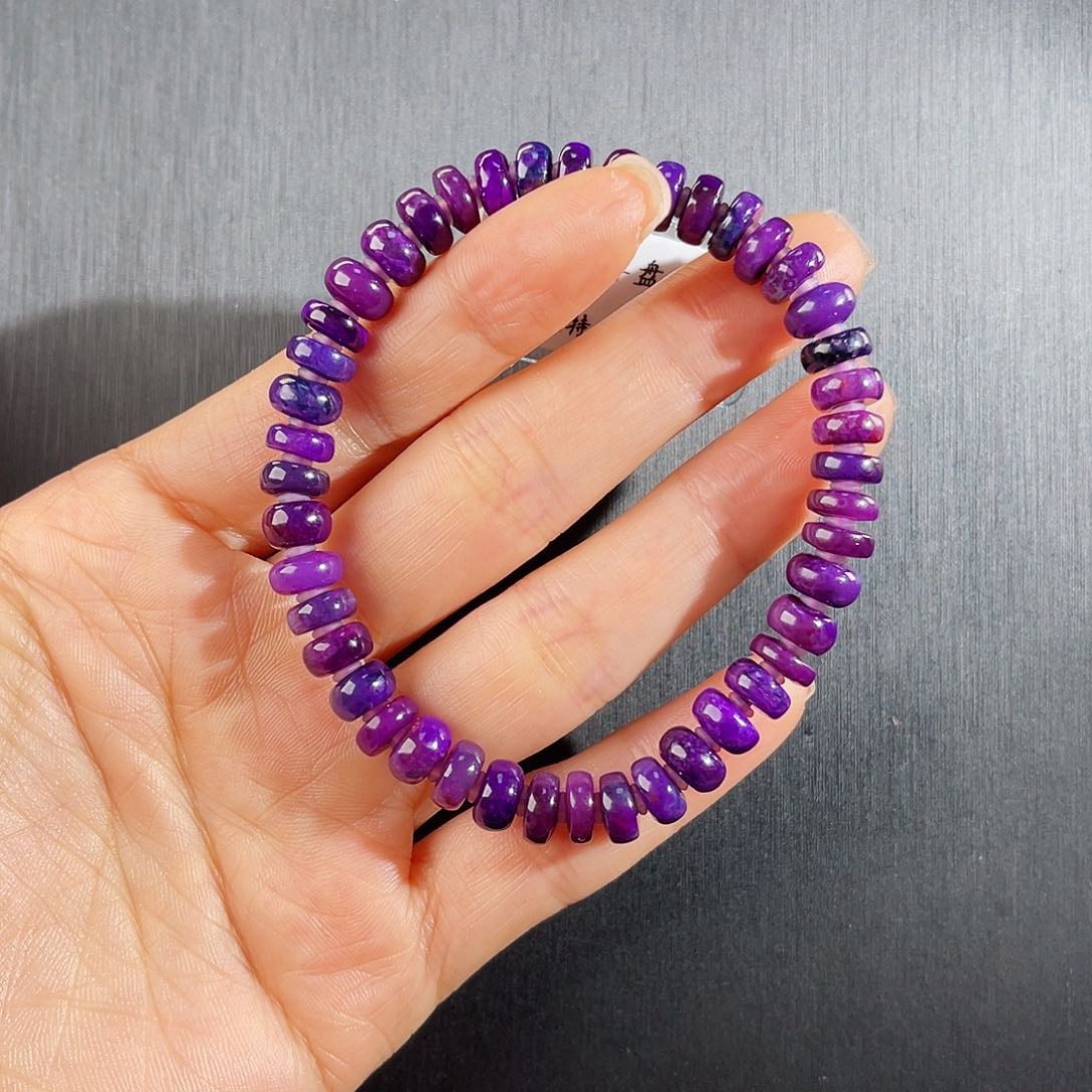 苏纪石（舒俱来）南非舒俱来老矿料手串未镶嵌