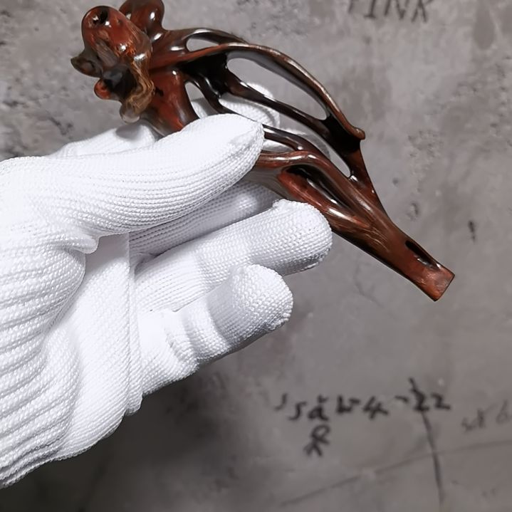 稳定木智*贵州檬子木手把件烟具