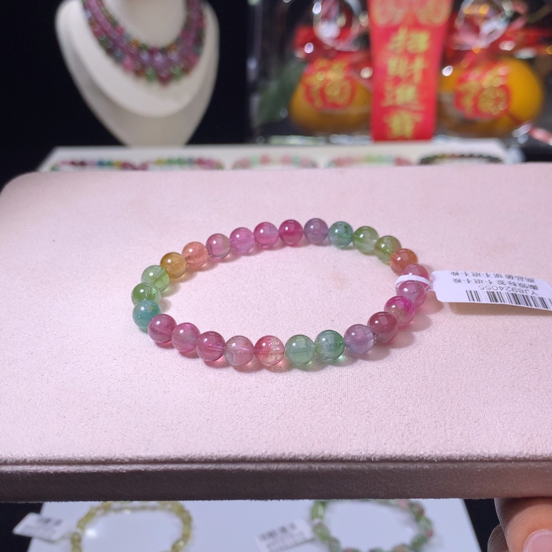 碧玺手链未镶嵌碧玺