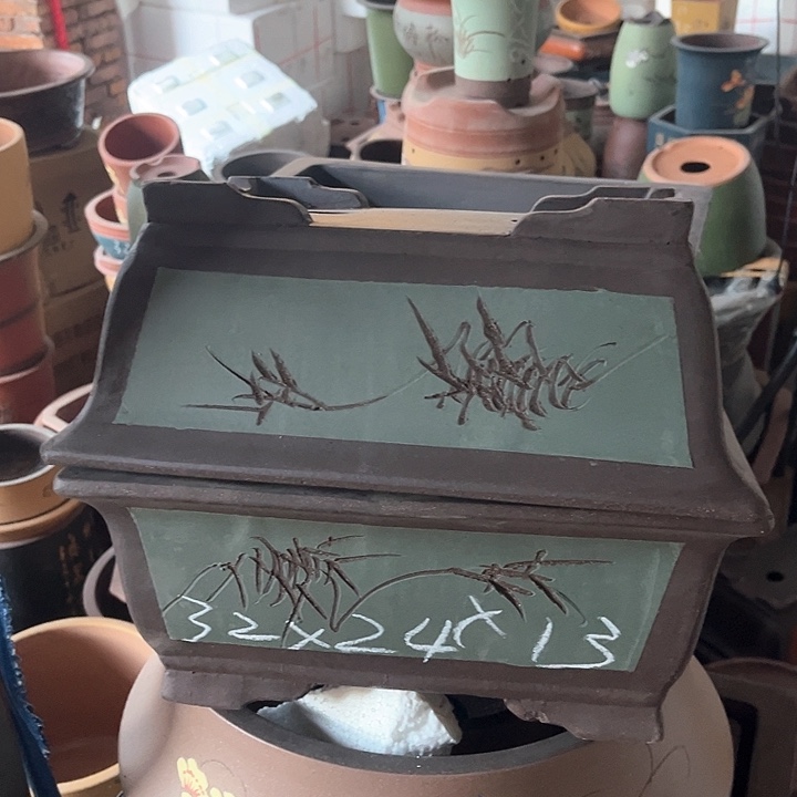 紫砂紫砂花盆也很棒