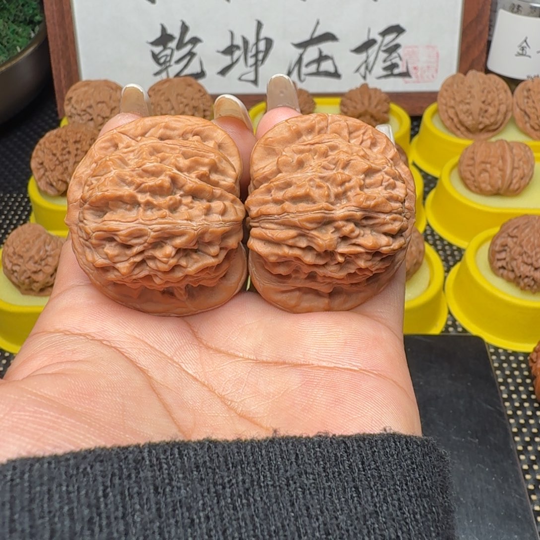 文玩核桃吊坠43四座楼