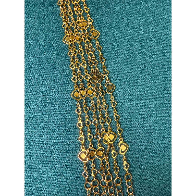 【48小时鉴赏期】先鉴后发 镂空爱心亮片手链