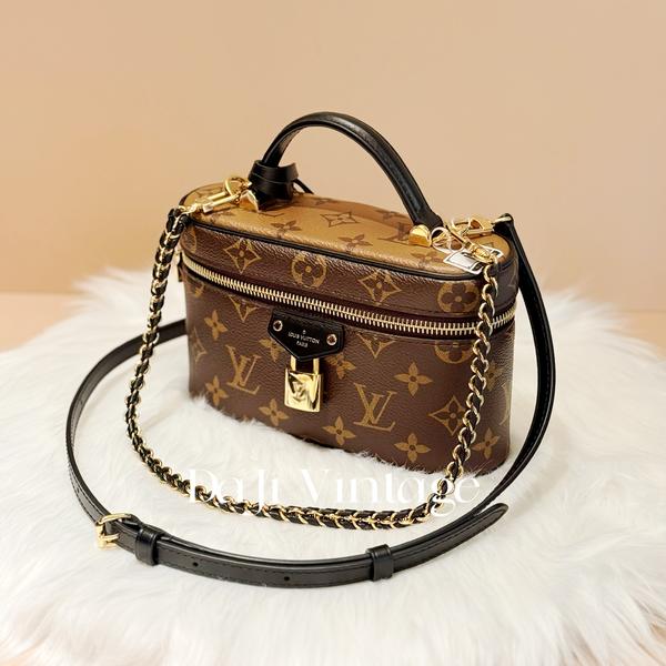 大吉中古/lv老花vanity小号手提化妆包