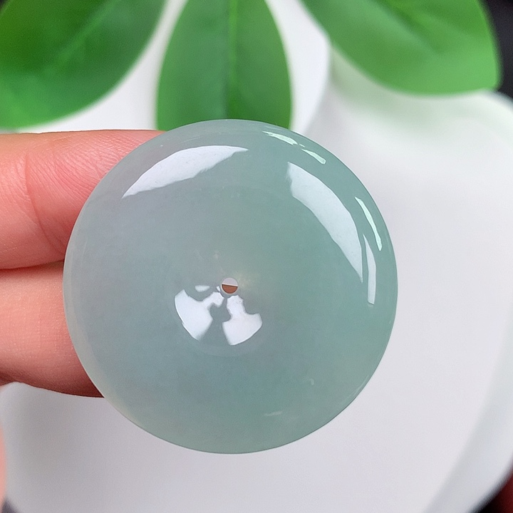 颈饰未镶嵌翡翠悦*之平安扣 33.1x5.8mm