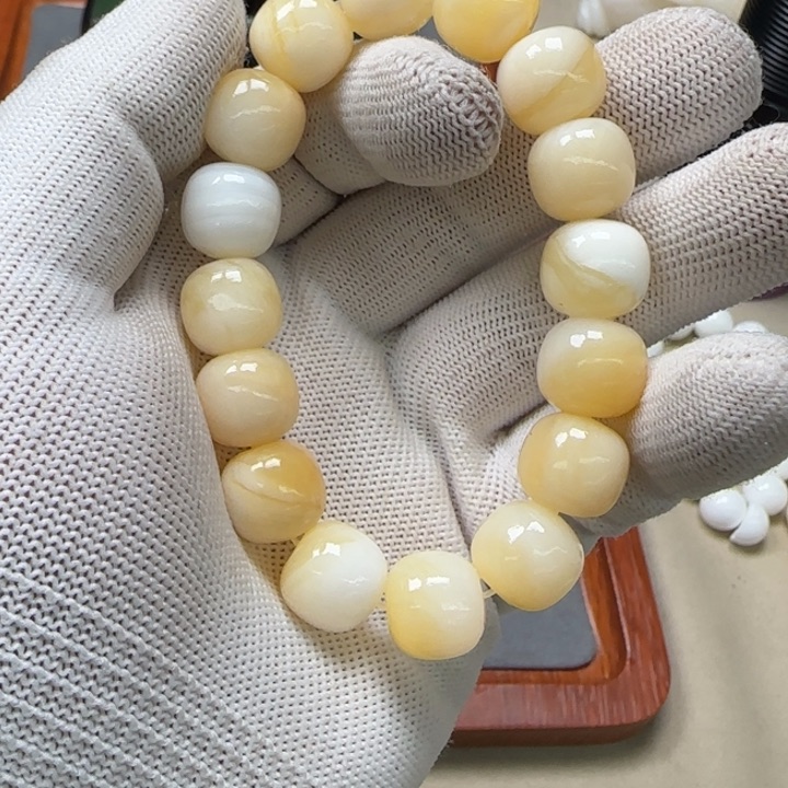 柏香籽/百香籽吊坠白色6048