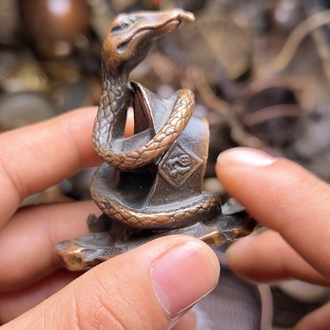 铜制文玩把玩物件