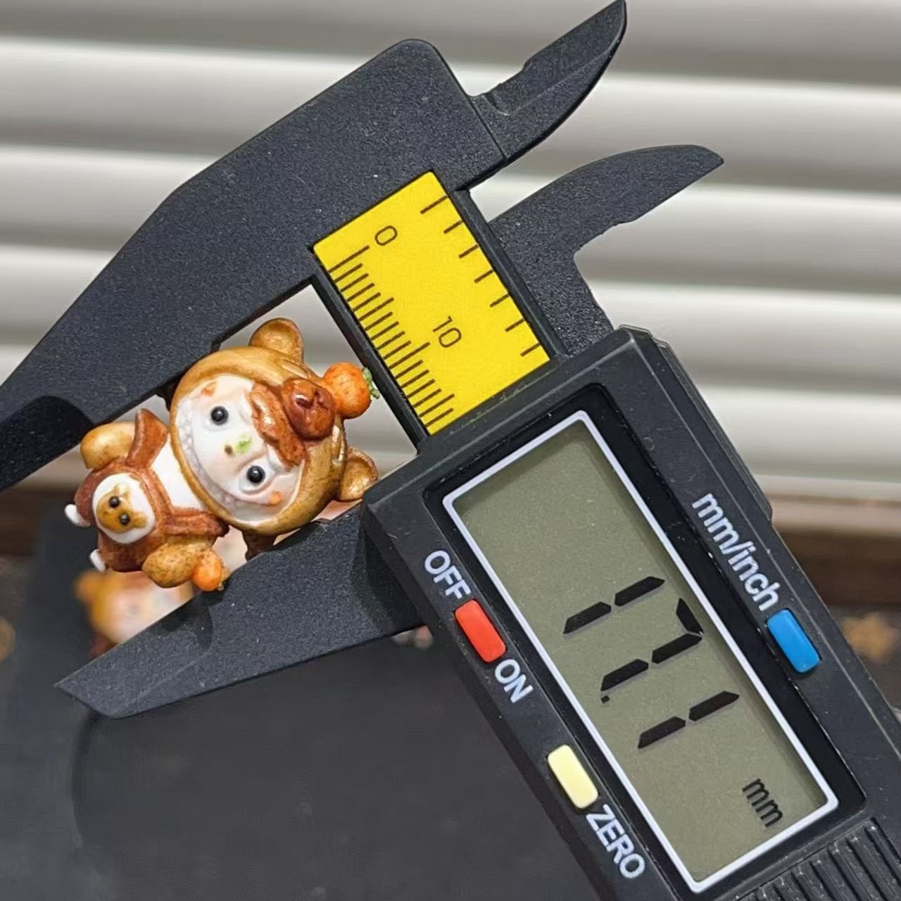  文玩鹿角根付卡皮巴拉拉布布