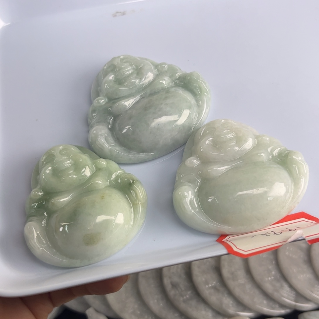 寒***夜翡翠未镶嵌吊坠(不含链)