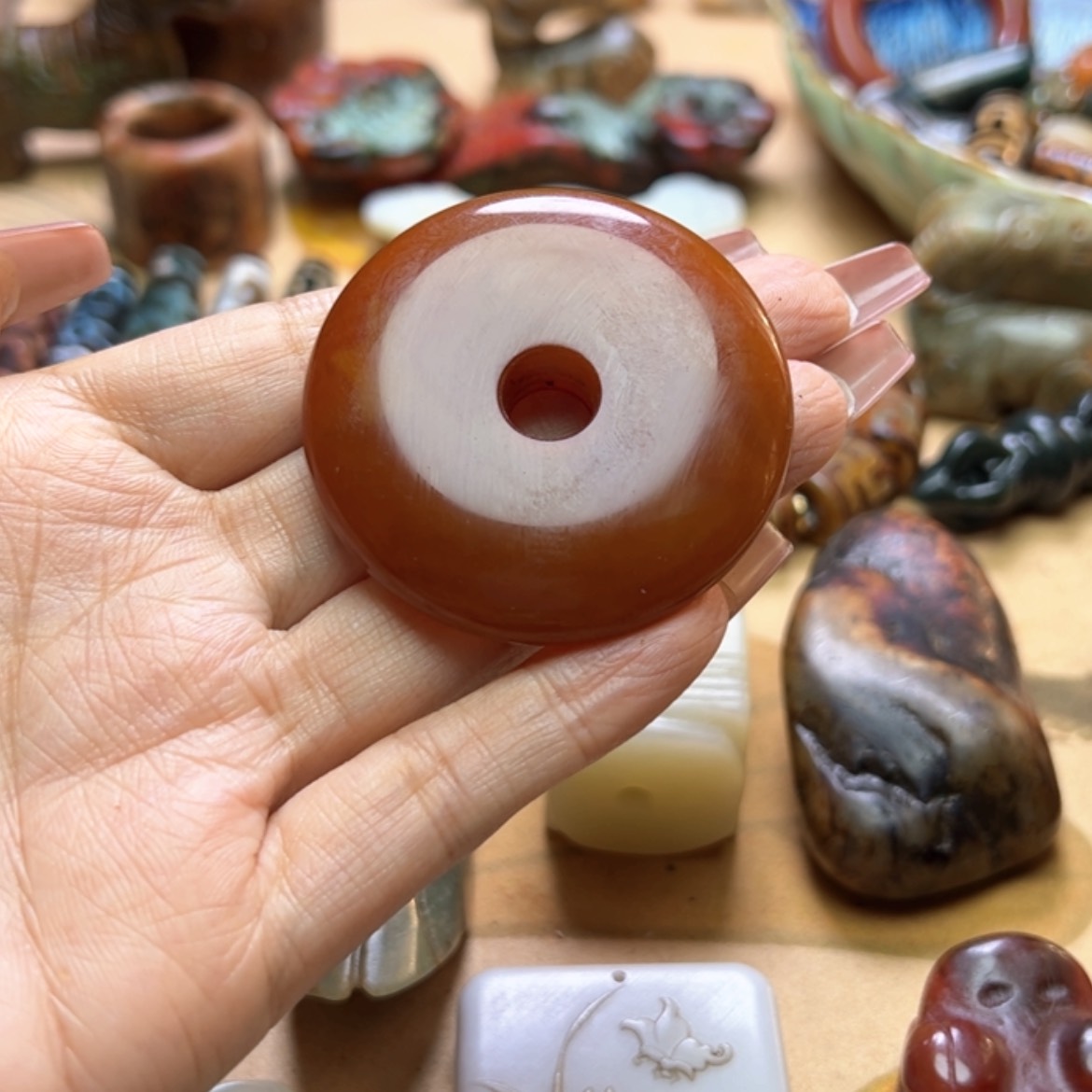 【闪购商品】玛瑙/玉髓颈饰未镶嵌