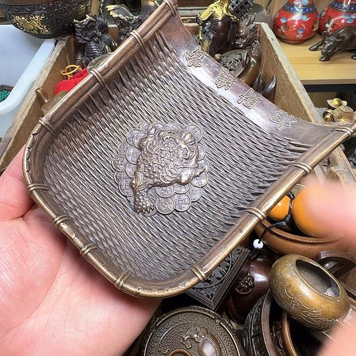 铜器办公室茶室摆件