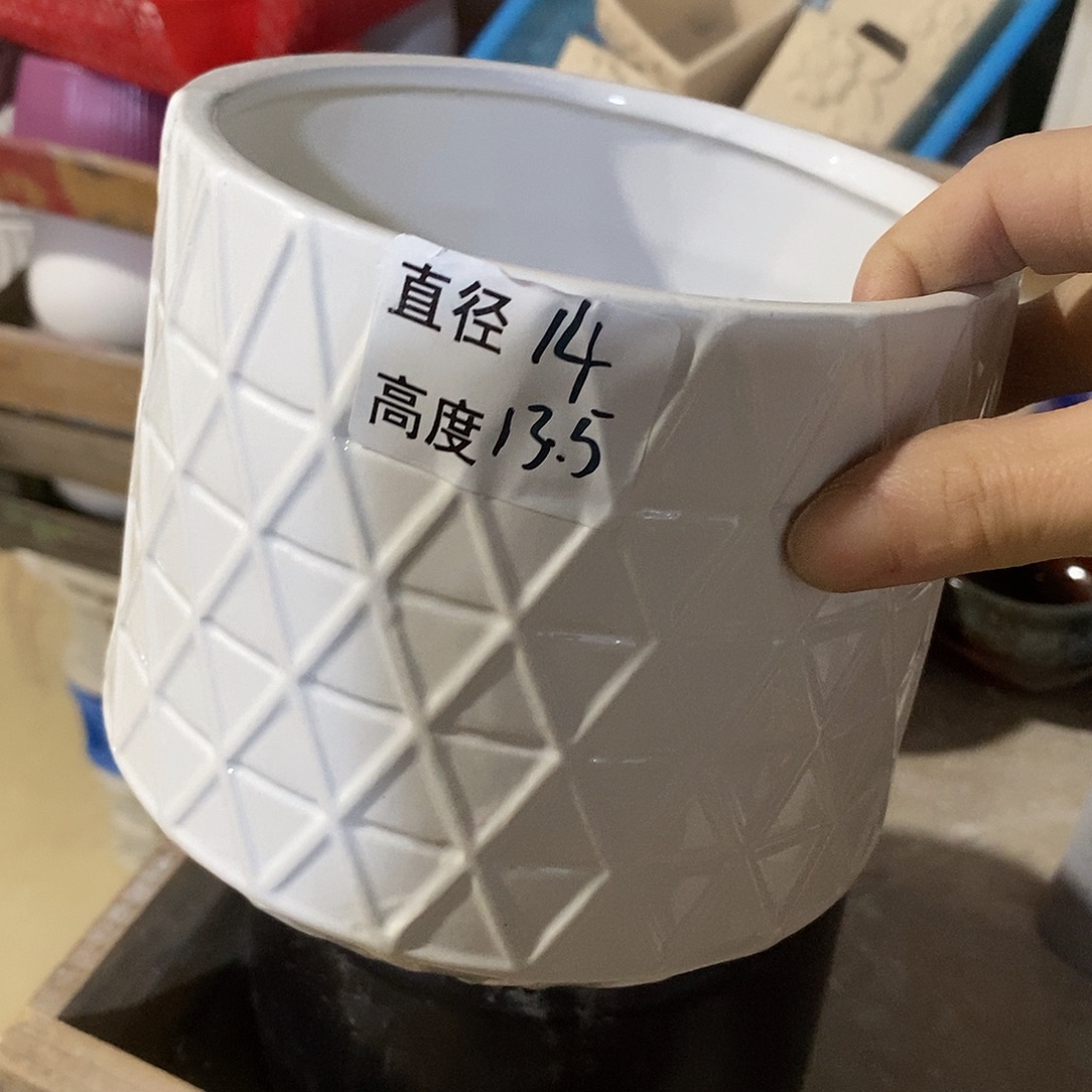 陶杯子陶盆有孔 瑕疵介意勿拍