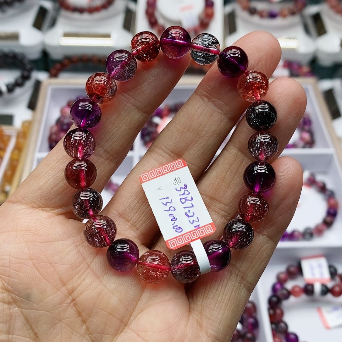 水晶手链未镶嵌?*漫水晶