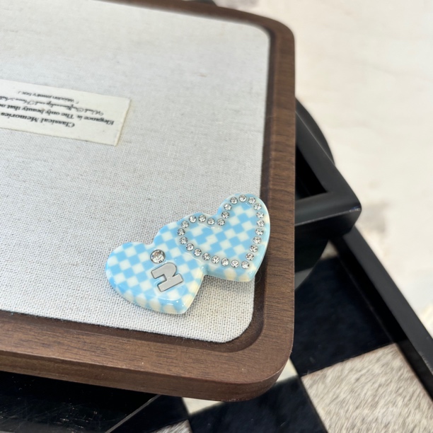 双爱心发夹FJ1216（一个）