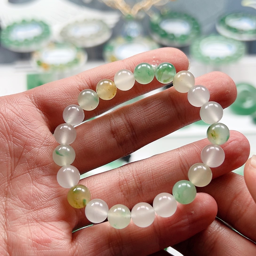 石英质玉手串未镶嵌