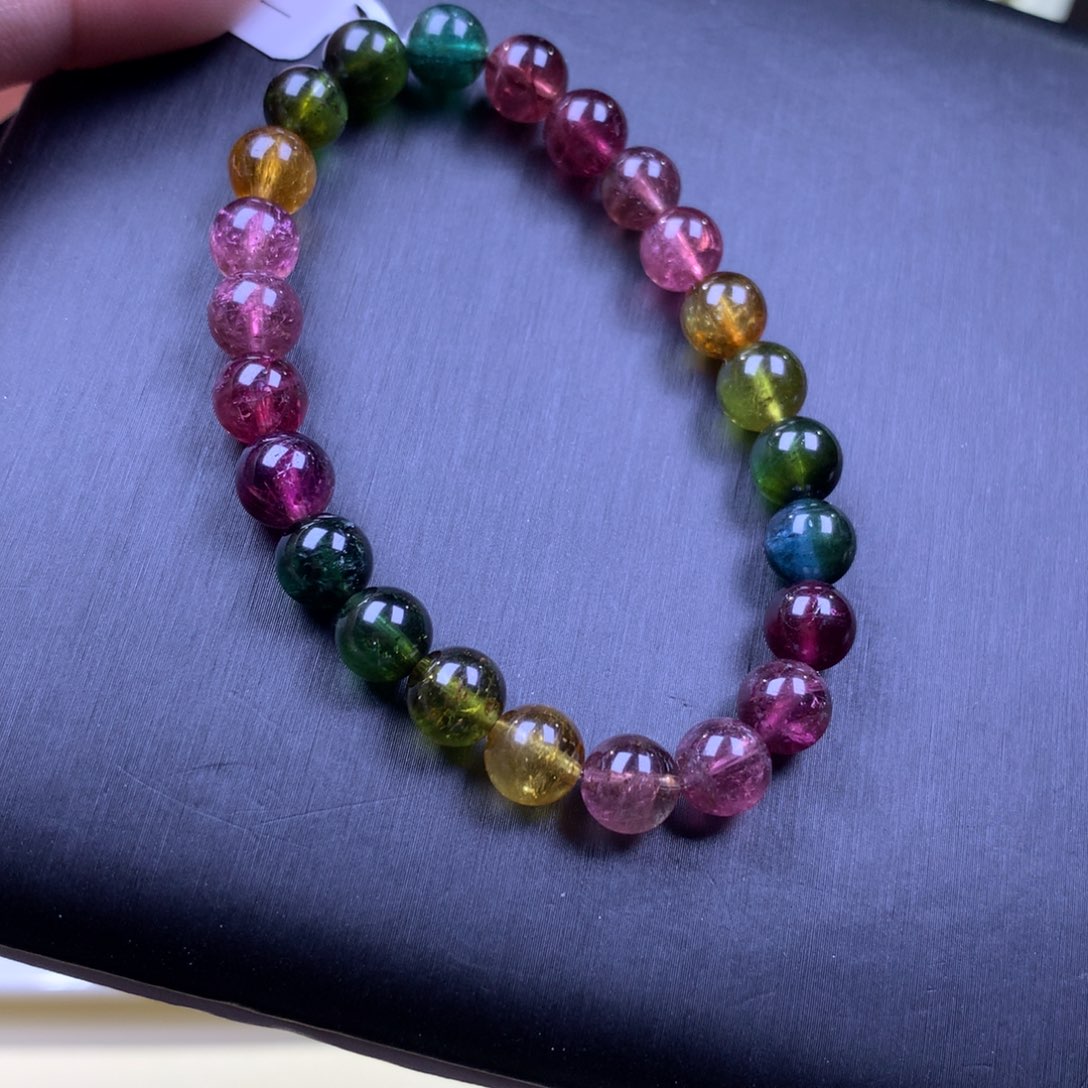 碧玺手串未镶嵌碧玺