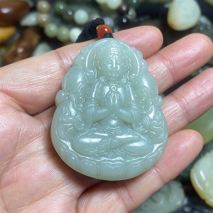 和田玉挂件未镶嵌