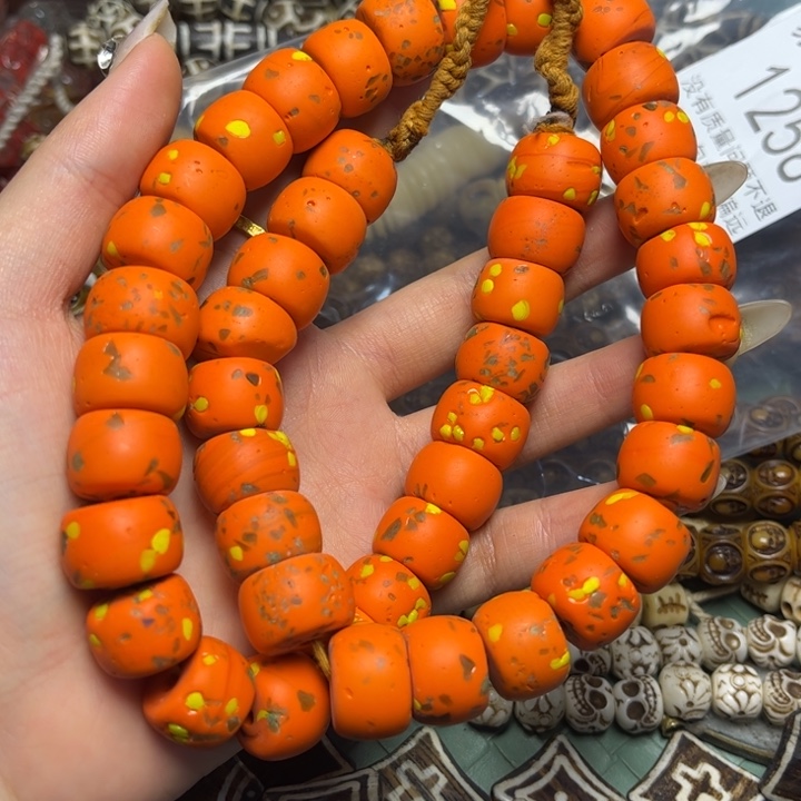 玻璃颈饰1322 琉璃一条