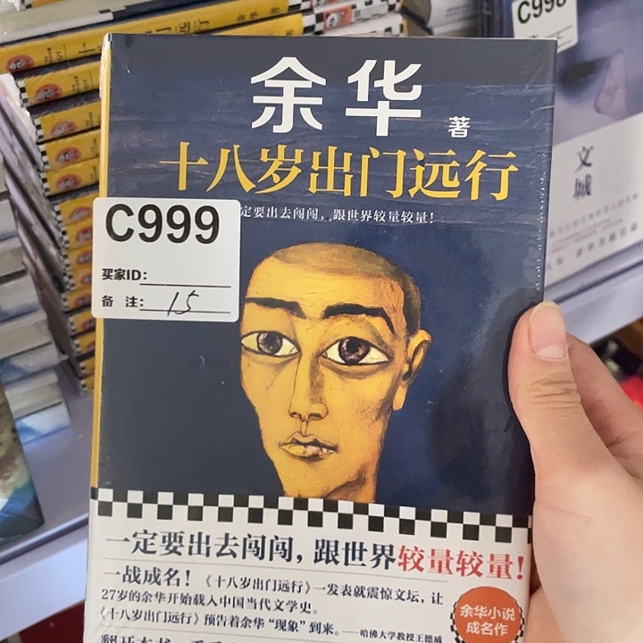 十八岁出门  精装带塑封