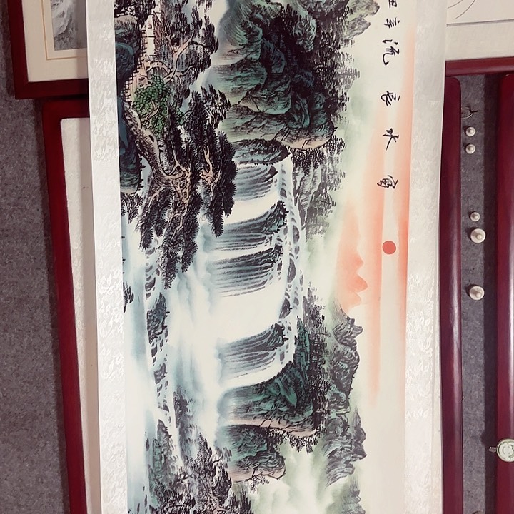 国画国画书法作品国画