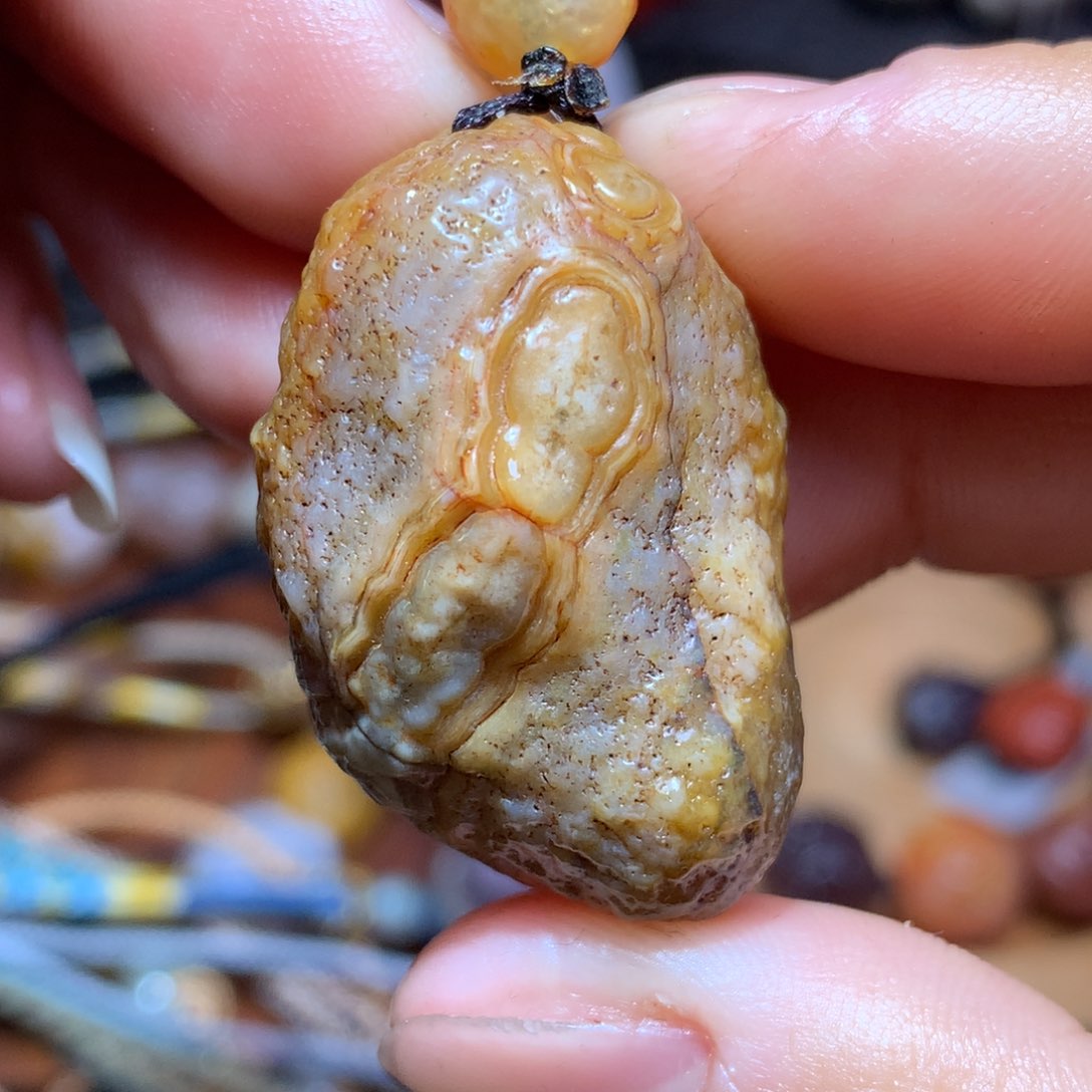 未镶嵌玛瑙/玉髓珠宝半成品