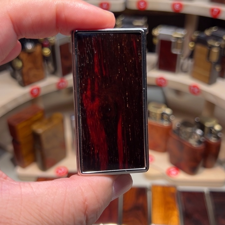 佐罗753印度小叶紫檀煤油打火机