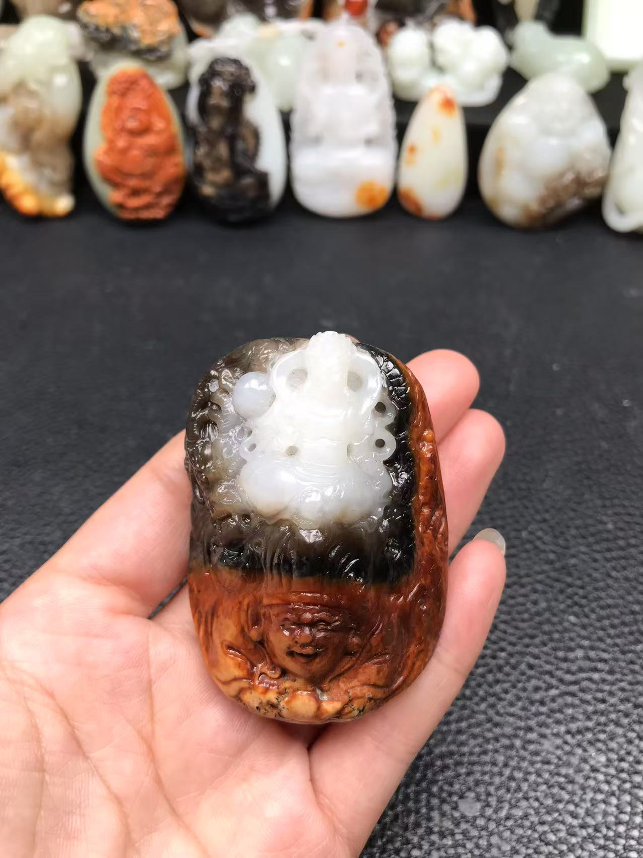 和田玉观音，实物超棒