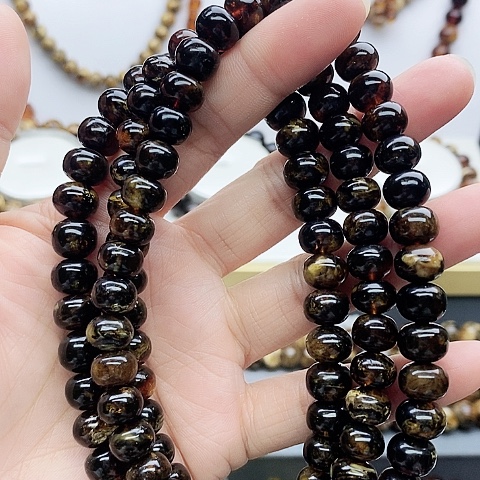 琥珀颈饰未镶嵌琥珀9