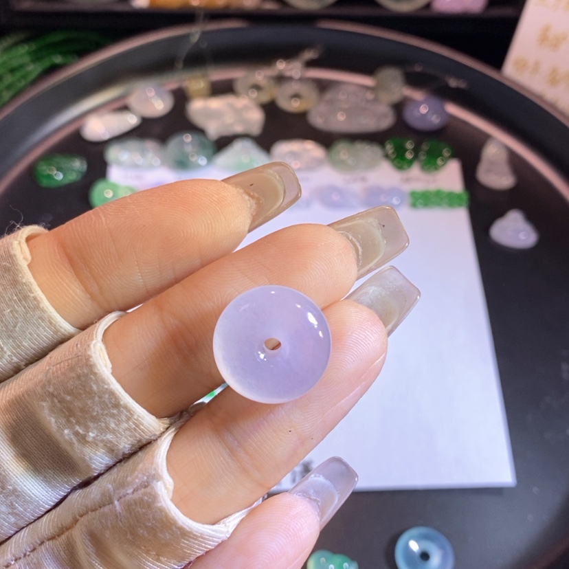 【闪购商品】翡翠挂件未镶嵌扣