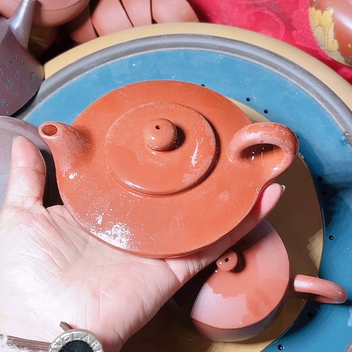 紫砂茶杯宜兴紫砂全手工制作