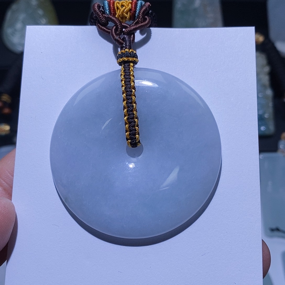 颈饰未镶嵌翡翠挂件