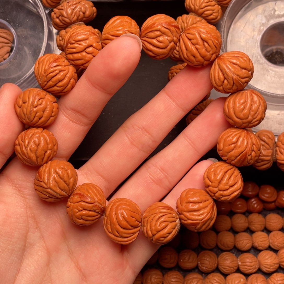 吊坠桃核秦岭核桃红魔铁将军