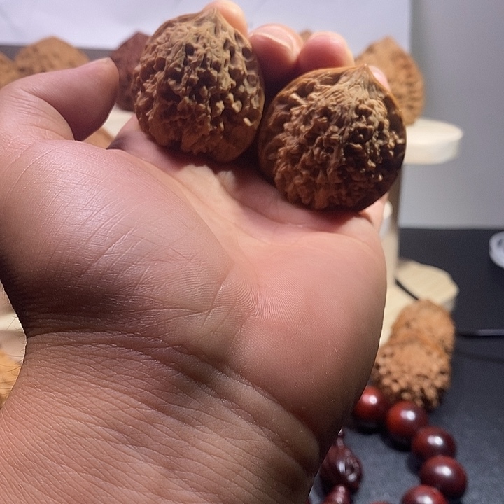 核桃把件42满天星