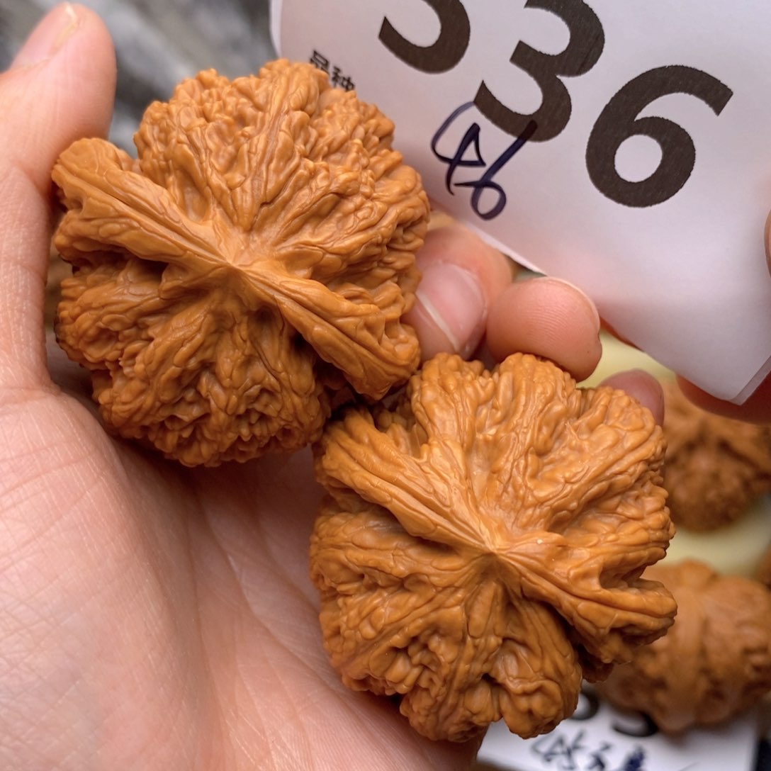 文玩核桃把件536号46粗筋