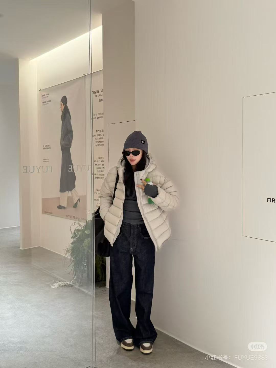 【代莹优选】25815韩版连帽排骨泡芙轻柔宽松百搭羽绒服