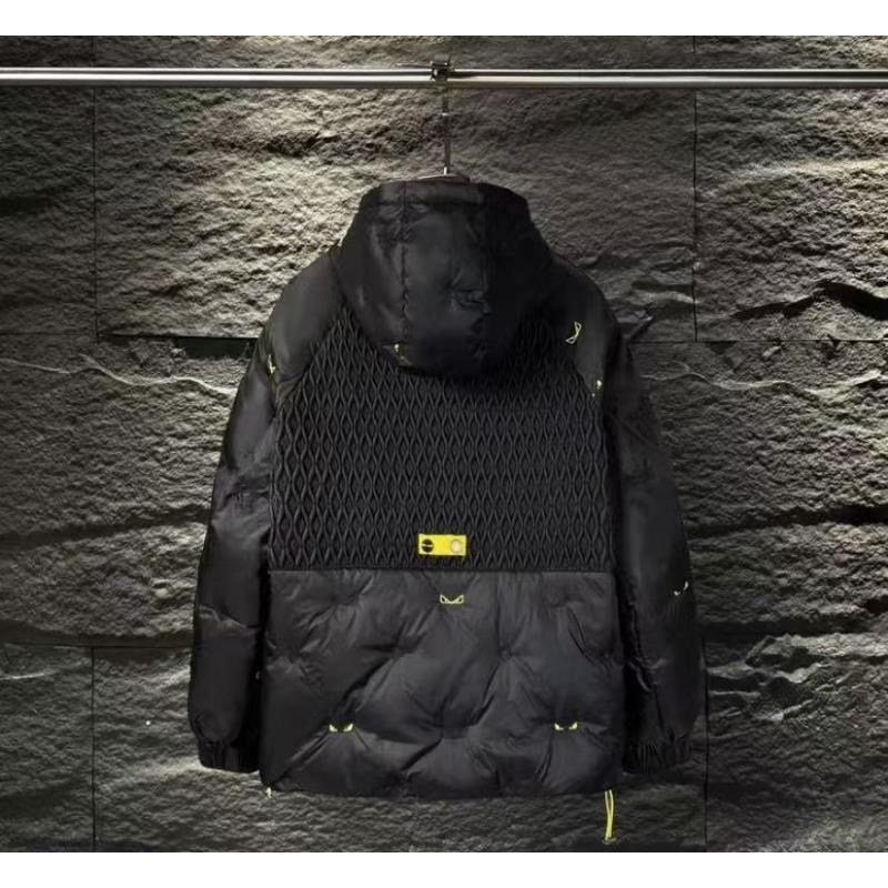 2288【HH】-新款恶魔之眼冬季潮流外套保暖休闲百搭轻奢