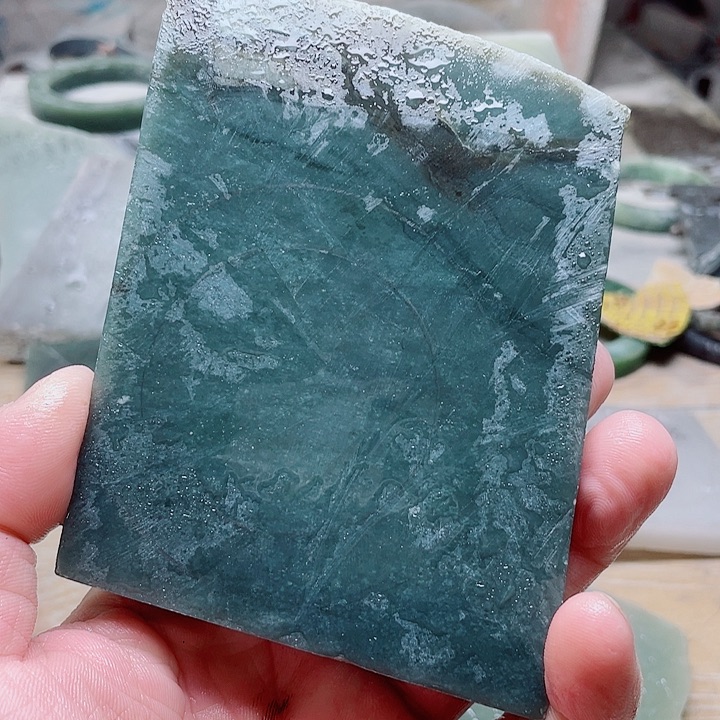 和田玉手镯未镶嵌加工定制