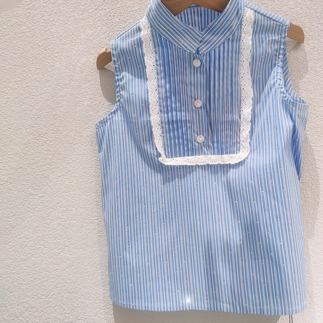 0563童装无袖小衫