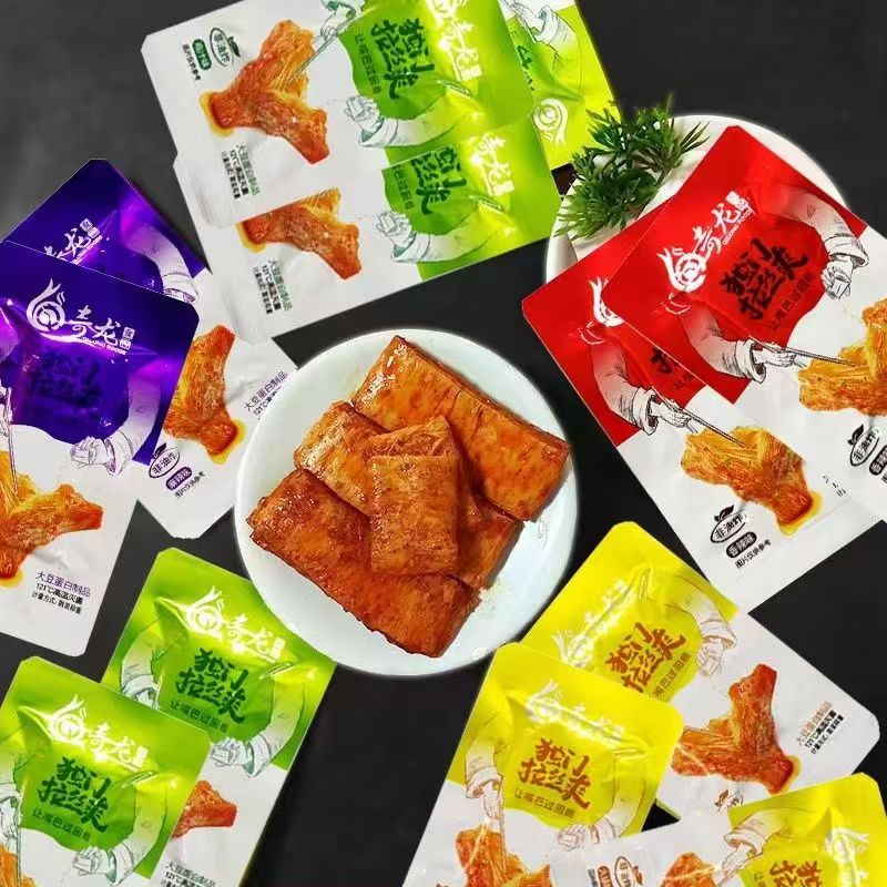张奇龙拉丝麻辣香辣小吃休闲零食休闲食品小吃