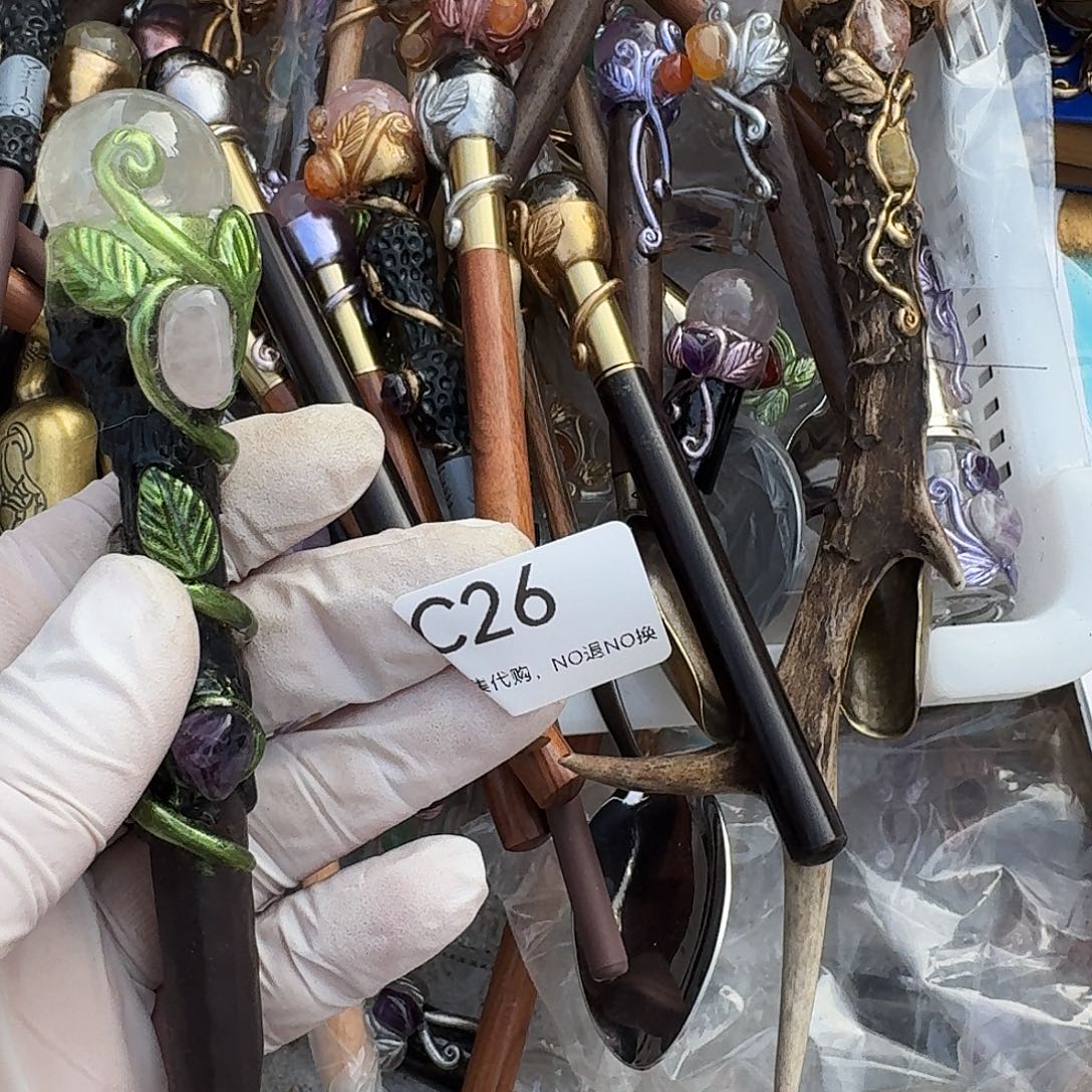 彩***轩颈饰紫晶未镶嵌26