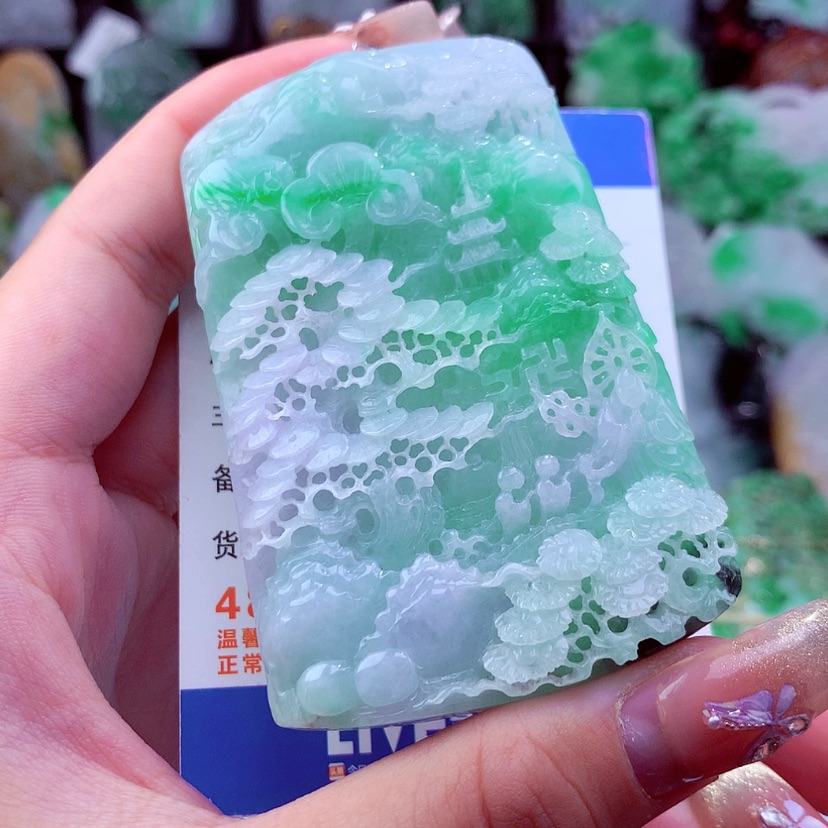 【闪购商品】翡翠颈饰未镶嵌挂件