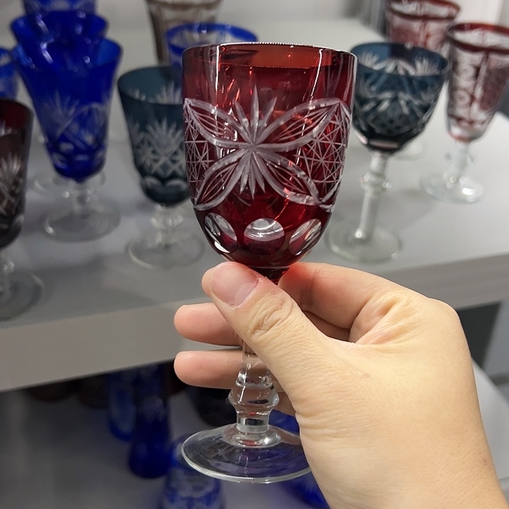 水晶玻璃手柄款微瑕一个