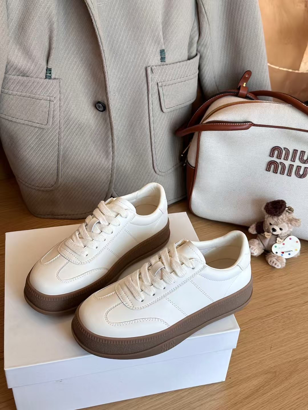 2025春季新品厚底百搭德训鞋