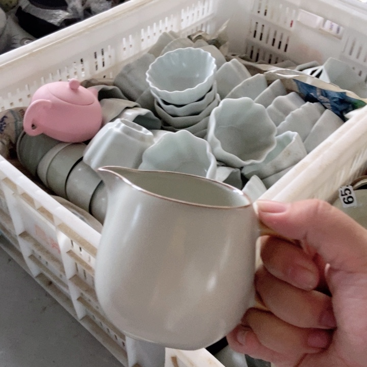 摆件茶具微瑕，介意勿拍