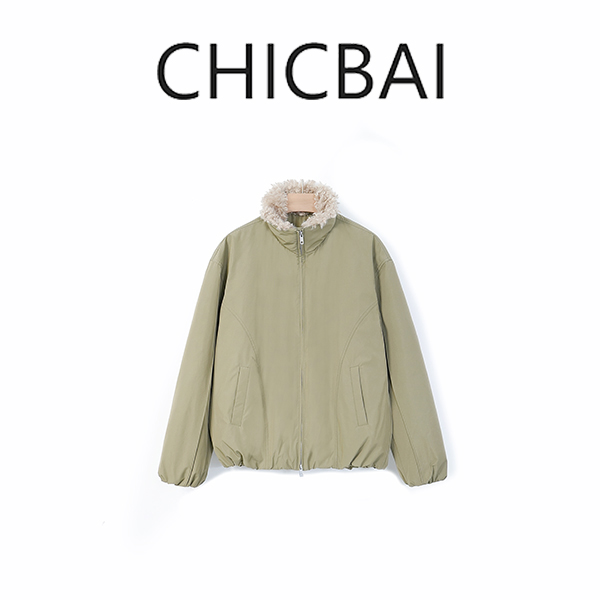 CHICBAI 小羊肖恩 95白鹅绒立体茧型派克羽绒服 轻如羽的温暖