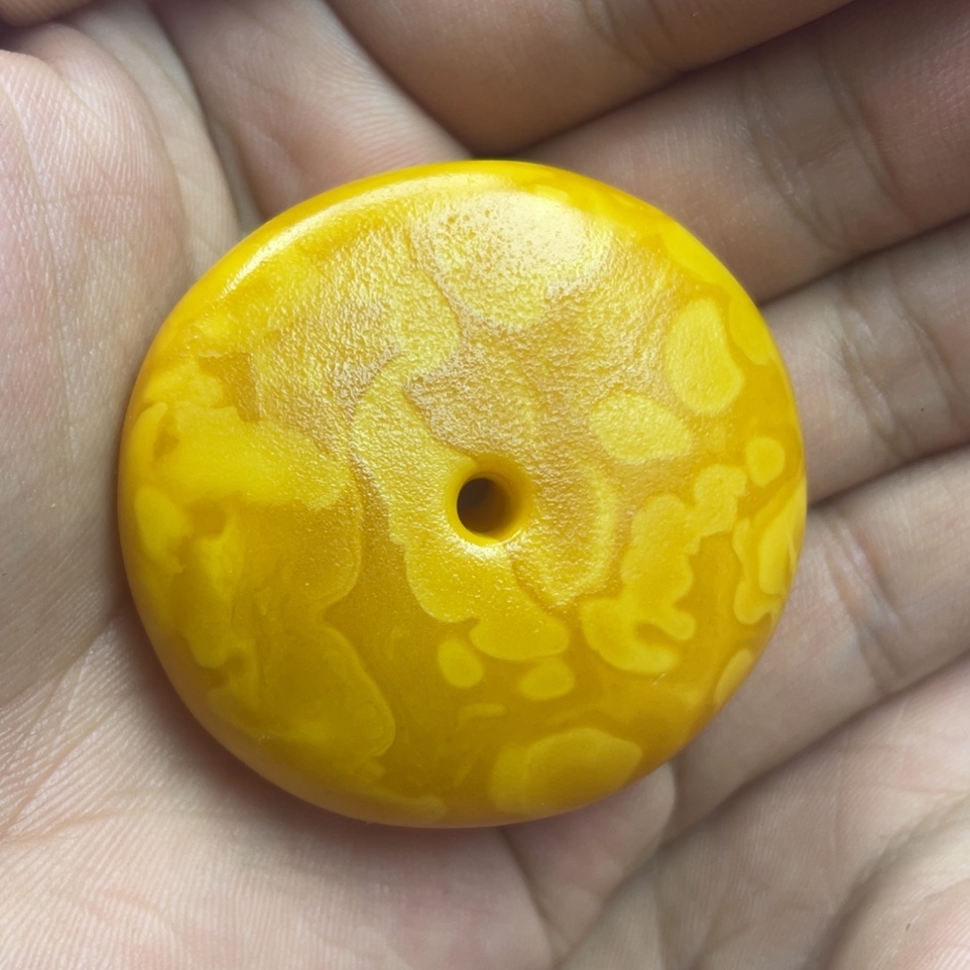 蜜蜡未镶嵌吊坠(不含链)