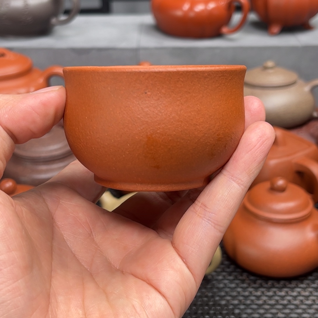 紫砂茶壶紫砂艺术茶具套装红降坡